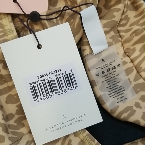 💕SPELL & THE GYPSY💕 Wild Thing Crop Top ~ Mustard Yellow Cheetah Small S NWT - Picture 16 of 16
